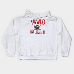 vivid and clear Kids Hoodie